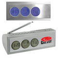 Multi Function Executive Digital FM Scanner Radio w/ Alarm Clock